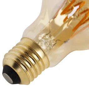 Set van 5 E27 dimbare LED spiraal lampen A60 goldline 4W 270 lm 2200K