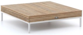 Loungetafel ROUGH | Vierkant | Tuintafel Teakhout | 110x110cm | Kees Smit Tuinmeubelen