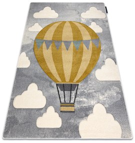 Tapijt PETIT BALLOON ballon, wolken  grijskleuring