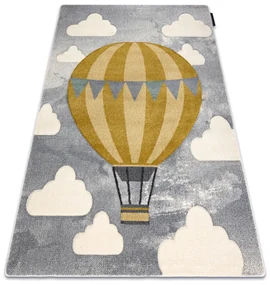Tapijt PETIT BALLOON ballon, wolken  grijskleuring