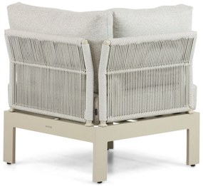 Hoek loungeset 5 personen Aluminium Taupe  Lifestyle Garden Furniture Lorenzo