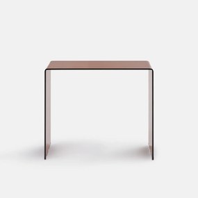 Wandtafel van gerookt gehard glas, Joan