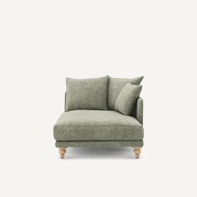 Chaise longue van katoen Lazare