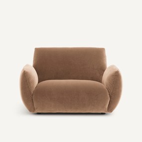 Fauteuil in fluweel, Spogano