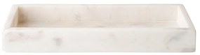 Wellmark Marble tray schaal 30x12x3.5cm Marmer Wit 8720254397252