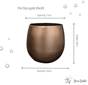 Pot Stijn goud