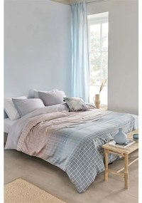 Beddinghouse Gillian Dekbedovertrek Blue Grey – Bij Swiss Sense