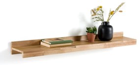 Wandplank in massief eik 120 cm, Hiba