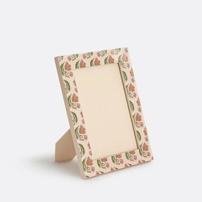 Tafellijst, bloemenprint, 16,5 x 21,5 cm, INA