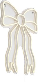 Neon wandlamp warm wit incl. LED - Bow
