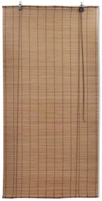 vidaXL Rolgordijn 150x160 cm bamboe bruin