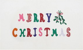 Handgemaakt tafelkleed Merry Christmas