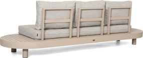Stoel en Bank Loungeset 5 personen Aluminium Zand/Beige  Lifestyle Garden Furniture Organio/Mira