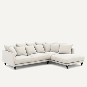 Chenille fluwelen hoekbank, Lazare