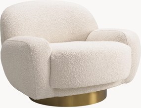 Bouclé draaistoel Udine