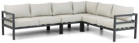 Hoek loungeset 6 personen Aluminium Grijs  Lifestyle Garden Furniture Rodenzo