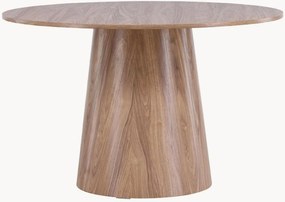 Ronde eettafel Lanzo met houtlook, Ø 120 cm
