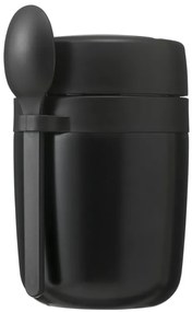 Soep- En Voedselbeker 400ml Rvs Zwart (zwart)