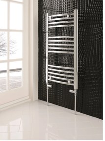 Eastbrook Wendover gebogen handdoekradiator 60x100cm 337W chroom