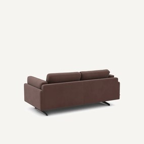 Bank, 2-zit, linnen fluweel, César