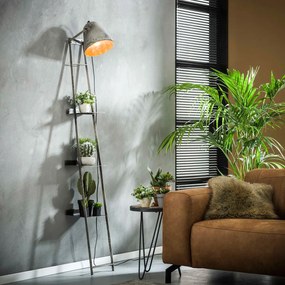 Leunrek Lamp Industrieel - 23x35x186cm.