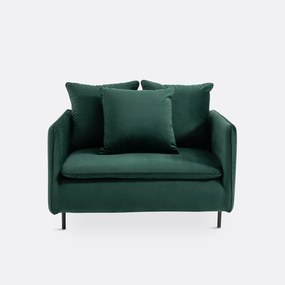 XL fauteuil in fluweel, Ivete