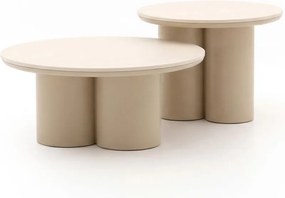 + 15% kassakorting | Bijzettafel tuin Apple Bee | Rond | Tuintafel Sintered stone | Ø80cm | Kees Smit Tuinmeubelen
