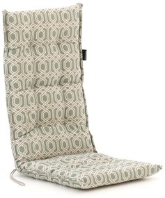 + 15% kassakorting | Dikke tuinkussen | Groen | Katoen/Polyester | Madison | 123x50cm | Kees Smit Tuinmeubelen
