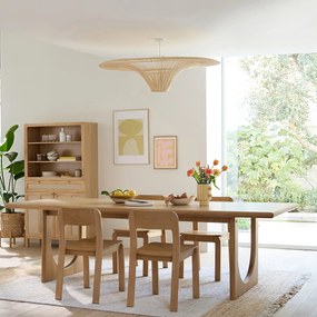 Rotan hanglampØ120 cm, Junita