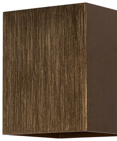 Moderne wandlamp donkerbrons vierkant - Sola Modern G9 Binnenverlichting Lamp