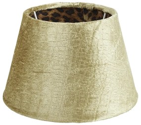 Lampenkap luipaard - goud - Ø18 cm