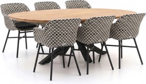 Diningset Hartman | 6 personen | Tuinset teakhout | 7-delig | Kees Smit Tuinmeubelen