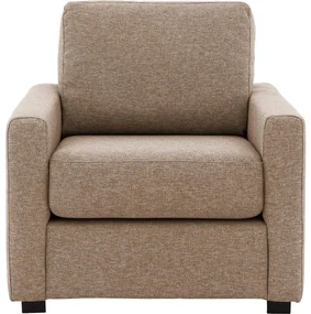 Goossens Fauteuil Lucca, Fauteuil klein arm smal 12 cm