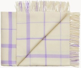 Wollen plaid Warp met franjes