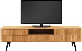 Goossens Tv Meubel Seppe, 5 laden 1 open vak 180 cm breed