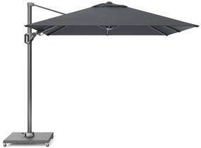 Zweefparasol  270 cm x 270 cm faded black Grijs-antraciet Platinum Voyager T¹