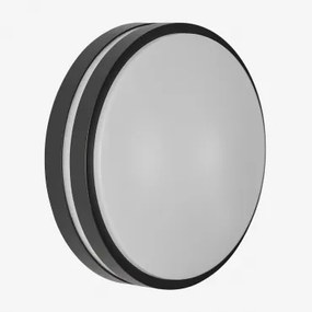 Wandlamp Voor Buiten In Aluminium Rilamo Zwart - Sklum
