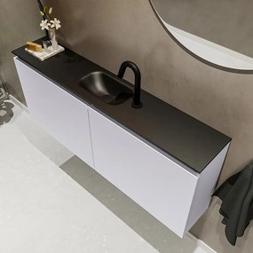 Mondiaz Ture 120cm toiletmeubel cale met wastafel urban midden 1 kraangat