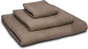 Handdoek Popcorn Collectie – 4 stuks – 70×140 – nougat