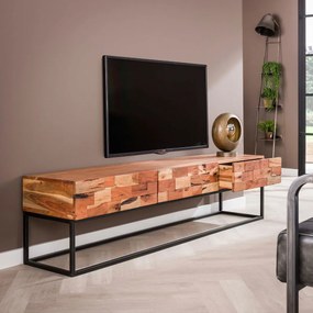 Tv-meubel Acaciahout 180 Cm - 180x40x46cm.