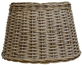 vidaXL Lampenkap 50x30 cm wicker bruin