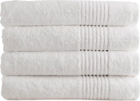 Handdoek Supreme Collectie - 4 stuks - 70x140 - wit