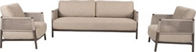 4 Seasons Savanne loungeset 3-delig - terre
