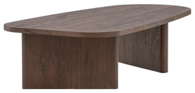 Organische Salontafel Mocca - 65 X 130cm.