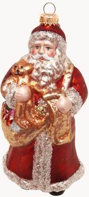 Handbeschilderde kerstboomhanger Nostalgic Santa