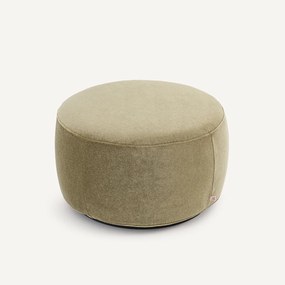 XL voetenbank in linnen fluwelen, Rosebury, ontwerp door Emmanuel Gallina