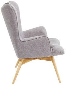 Kare Design Vicky Grijze Oorfauteuil Retro Design