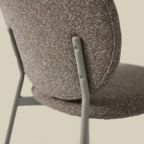 Moderne Stoelen Stapelbaar Bruin