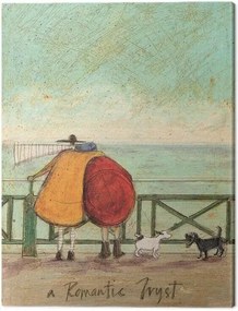 Schilderij op canvas Sam Toft - A Romantic Tryst