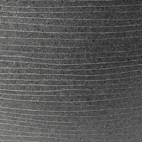 Capi Plantenbak Arc Granite rechthoekig 60x35x40 cm antracietkleurig